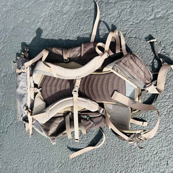 Gregory Savant 58 Backpack Unisex Large 58L Gray Hiking Camping Size Medium - Picture 11 of 16